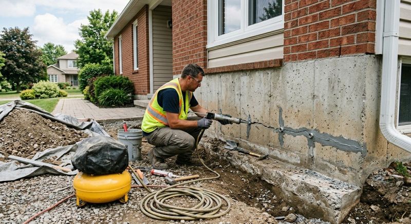 Basement Foundation Repair in Bethlehem, CT