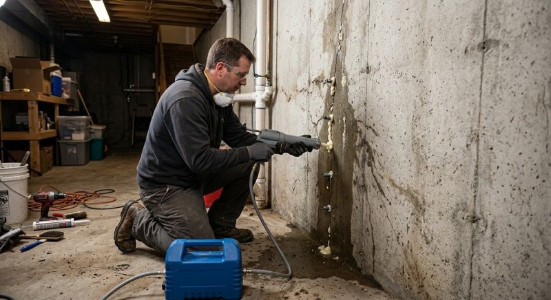 Basement Foundation Repair in Middletown, CT