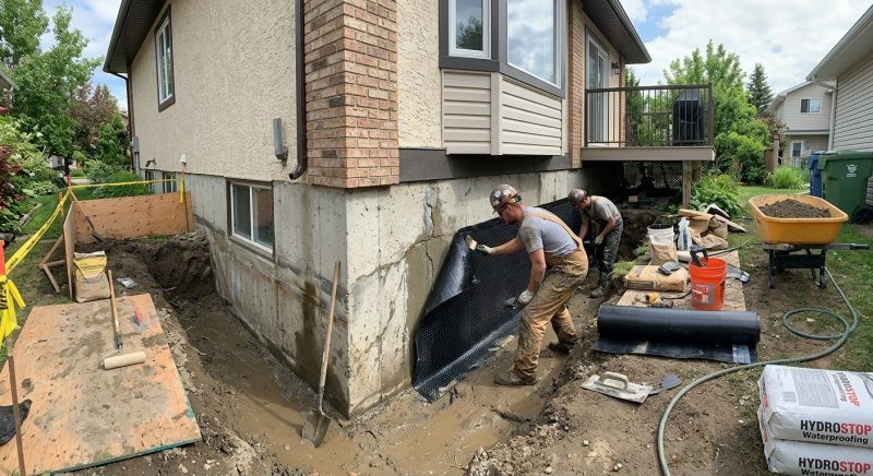 Basement Foundation Repair in Plainville, CT
