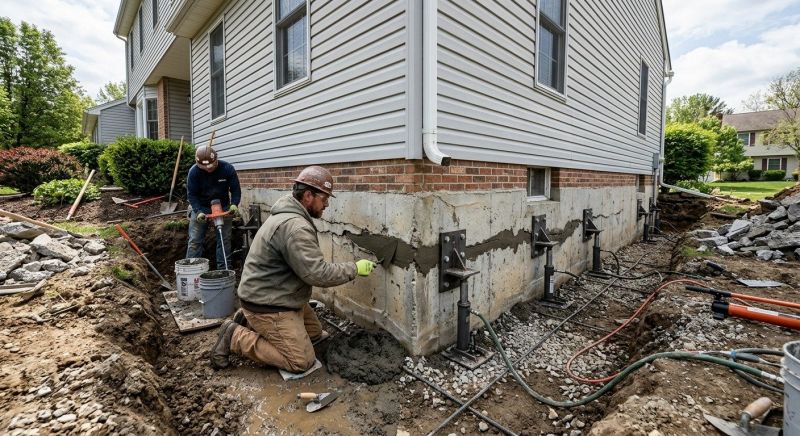 Basement Foundation Repair in Roxbury, CT