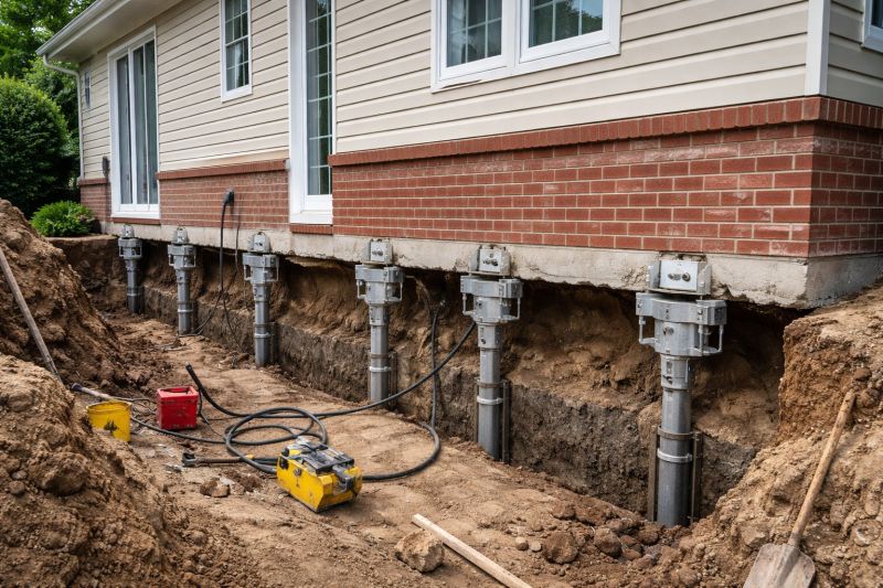 Basement Underpinning in Naugatuck, CT