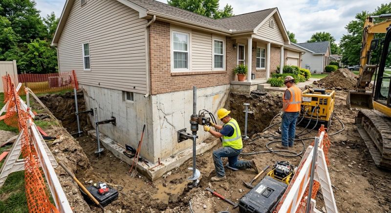 Building Foundation Repair in Guilford, CT