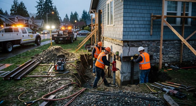 Building Foundation Repair in Middletown, CT