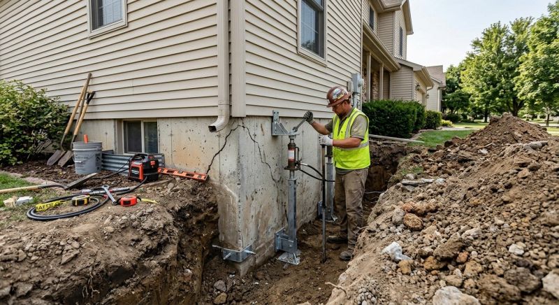 Building Foundation Repair in Plymouth, CT