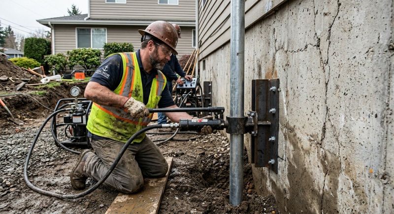 Concrete Foundation Leveling in Cheshire, CT