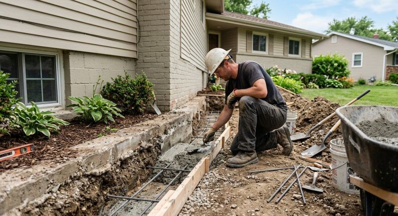 Concrete Foundation Repair in Farmington, CT