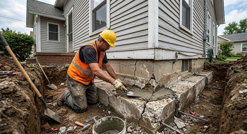 Concrete Foundation Repair in Guilford, CT