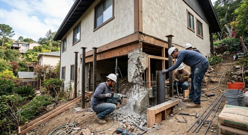 Concrete Foundation Repair in New Preston Marble Dale, CT