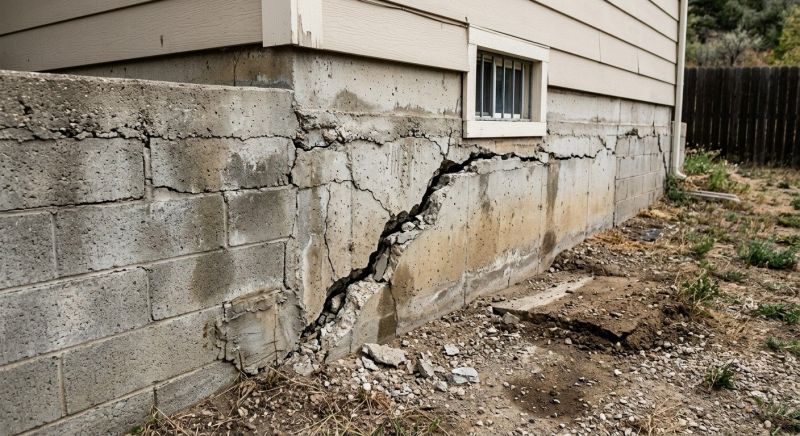 Cracked Foundation Repair in Guilford, CT