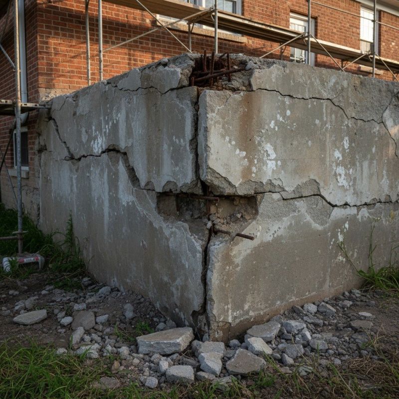 Cracked Foundation Repair in Litchfield, CT