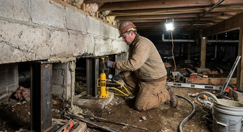 Crawlspace Foundation Repair in Brookfield, CT