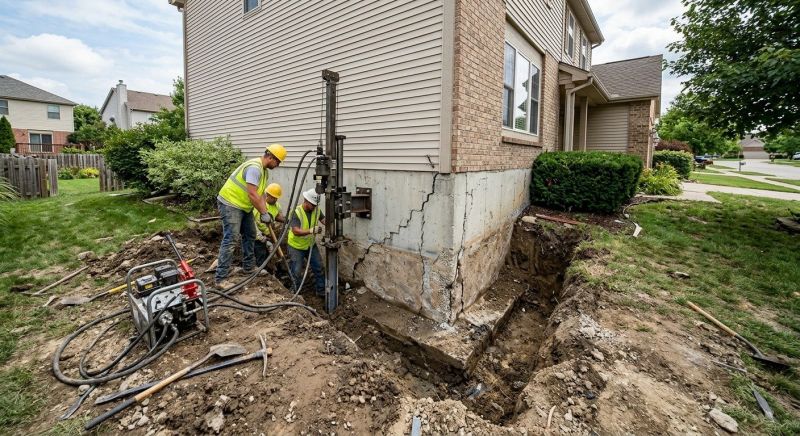 Foundation Damage Repair in Sandy Hook, CT