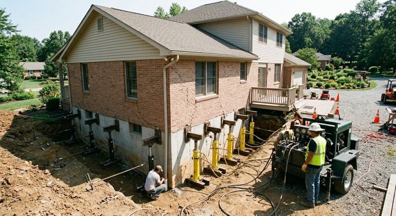 Foundation Jacking in Avon, CT