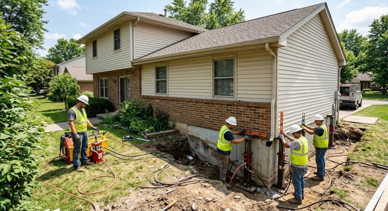 Foundation Jacking in Berlin, CT