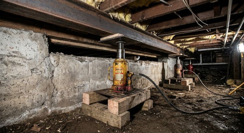 Foundation Jacking in New Fairfield, CT