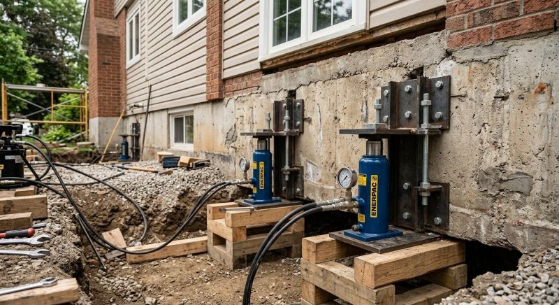 Foundation Jacking in New Hartford, CT