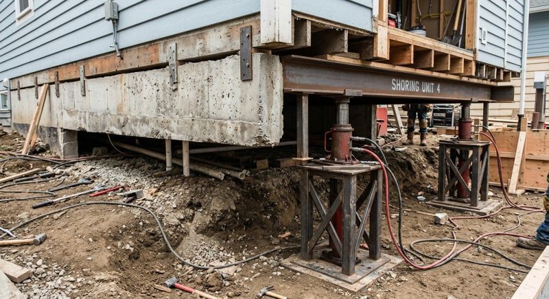 Foundation Jacking in Orange, CT