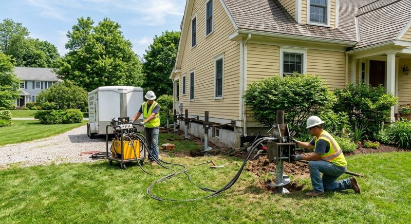Foundation Lifting in Guilford, CT
