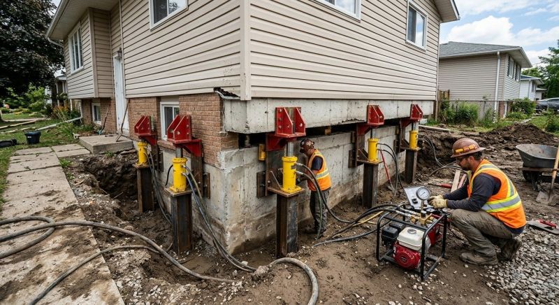 Foundation Lifting in Litchfield County, CT
