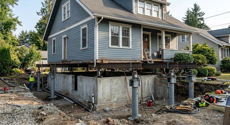 Foundation Raising in Bristol, CT