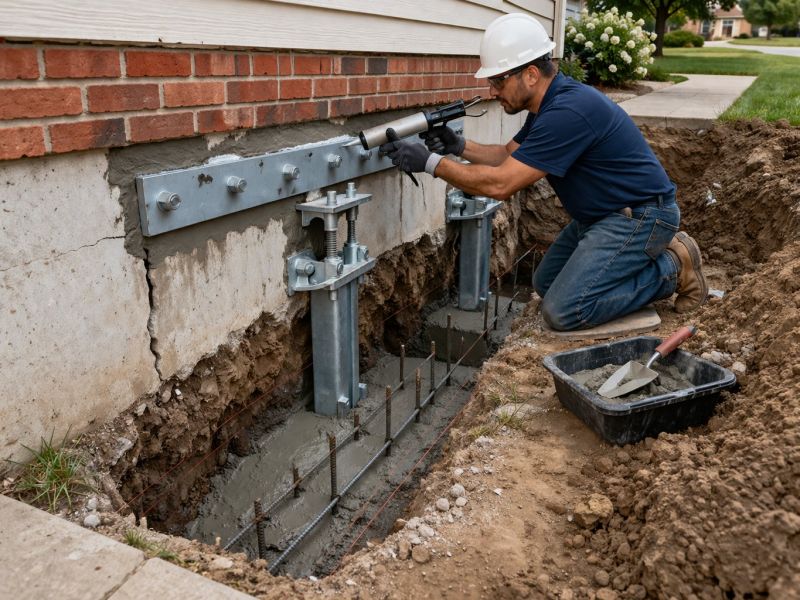 Foundation Repair in Naugatuck, CT