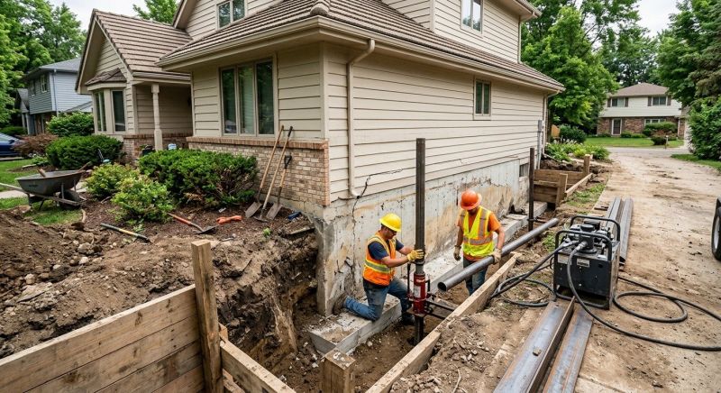 Foundation Repair in Middlebury, CT