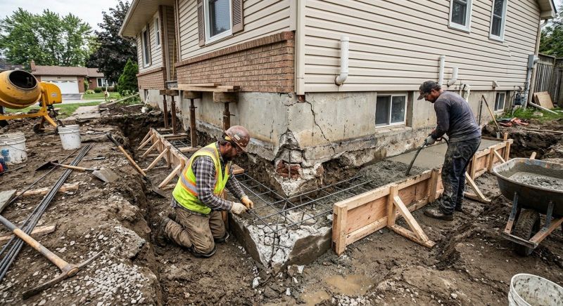 Foundation Repair in Monroe, CT