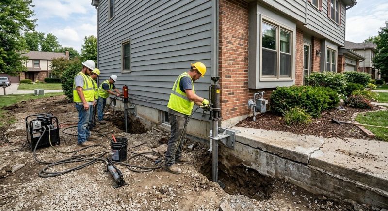 Foundation Stabilizing in Harwinton, CT