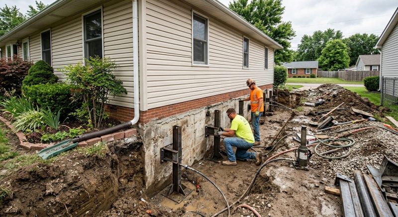 Foundation Stabilizing in Monroe, CT