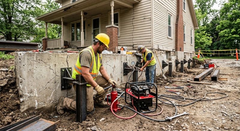 Foundation Stabilizing in New Britain, CT