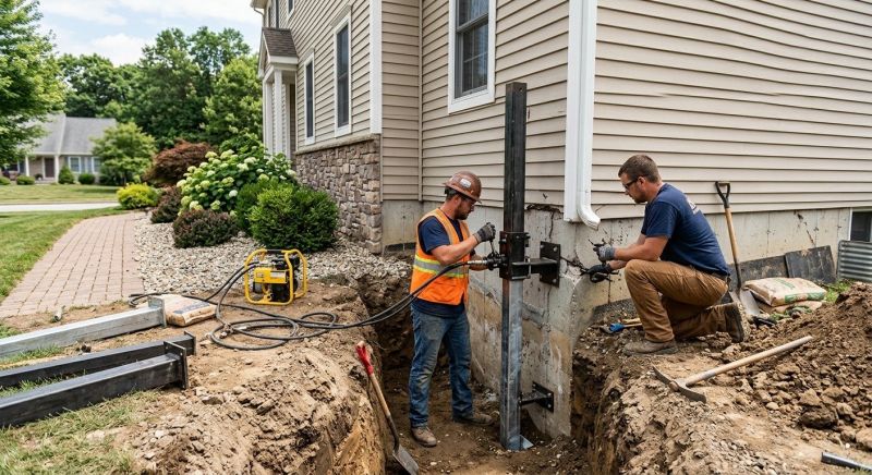 Foundation Stabilizing in North Branford, CT