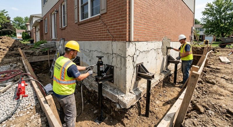 Foundation Structural Repair in Cromwell, CT