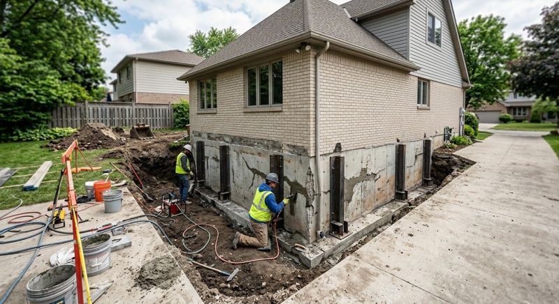 Foundation Structural Repair in Naugatuck, CT