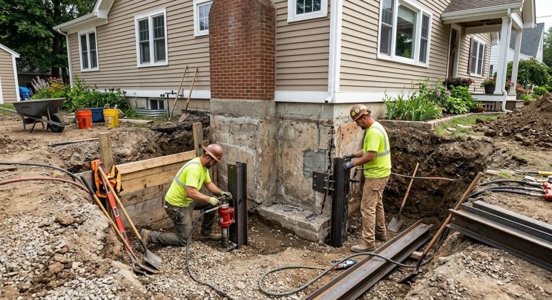 Foundation Structural Repair in Middlebury, CT