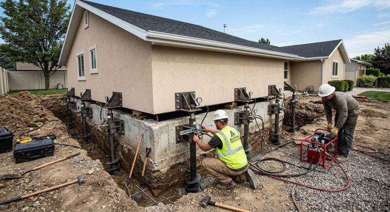 Home Foundation Leveling in Bethany, CT