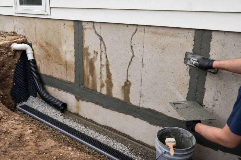 Leaking Foundation Repair in Naugatuck, CT