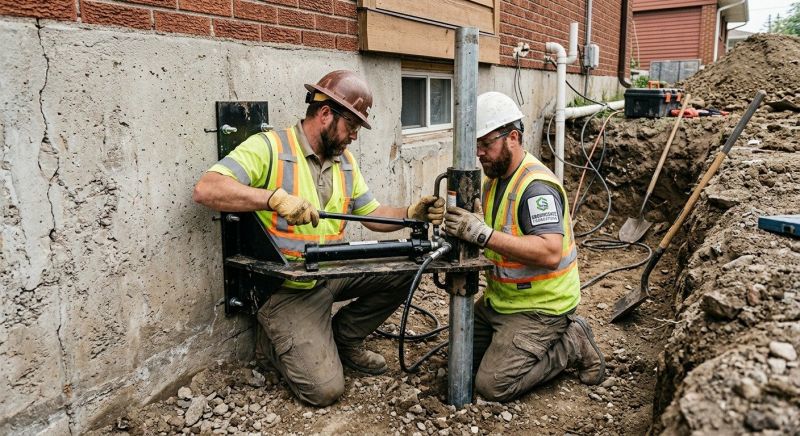 Settling Foundation Service in Bethlehem, CT