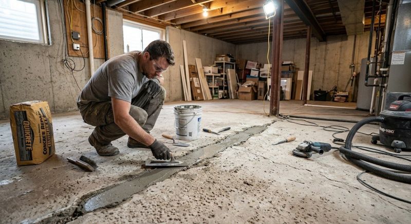 Slab Foundation Repair in Naugatuck, CT