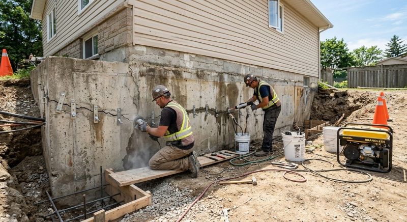 Structural Foundation Repair in Bethany, CT