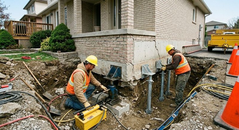Structural Foundation Repair in East Haven, CT