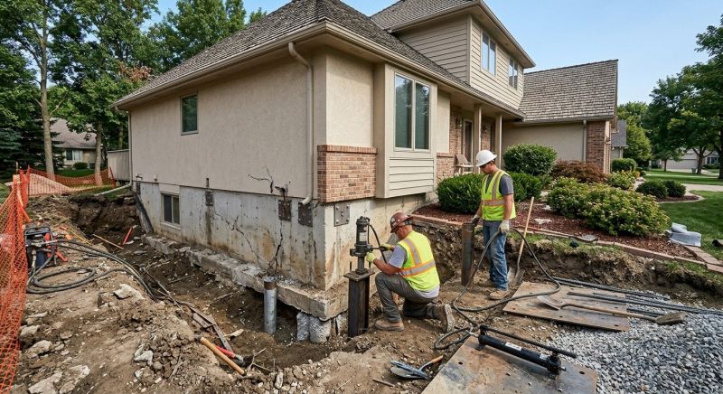 Structural Foundation Repair in Middlebury, CT