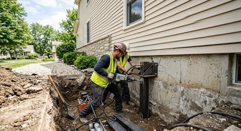Structural Foundation Repair in New Britain, CT
