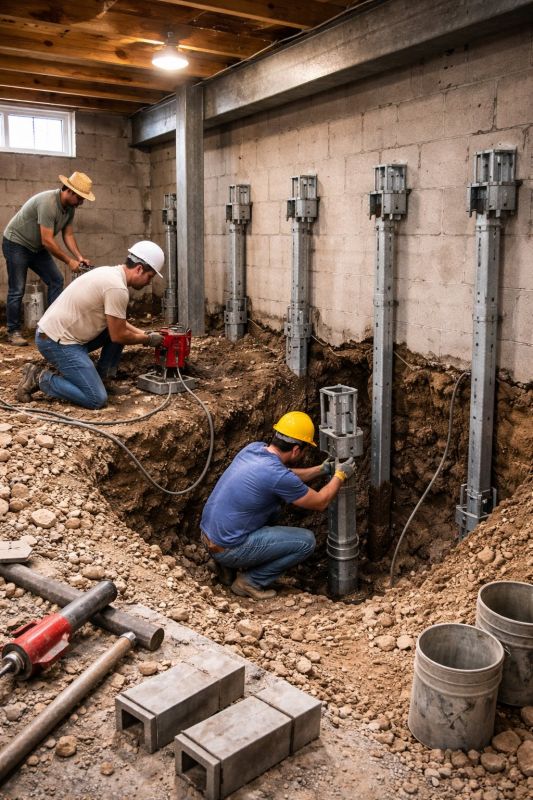 Structural Underpinning in Naugatuck, CT
